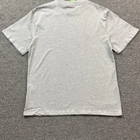 CHOOOSELF Casual Simple Letter Grey T Shirt